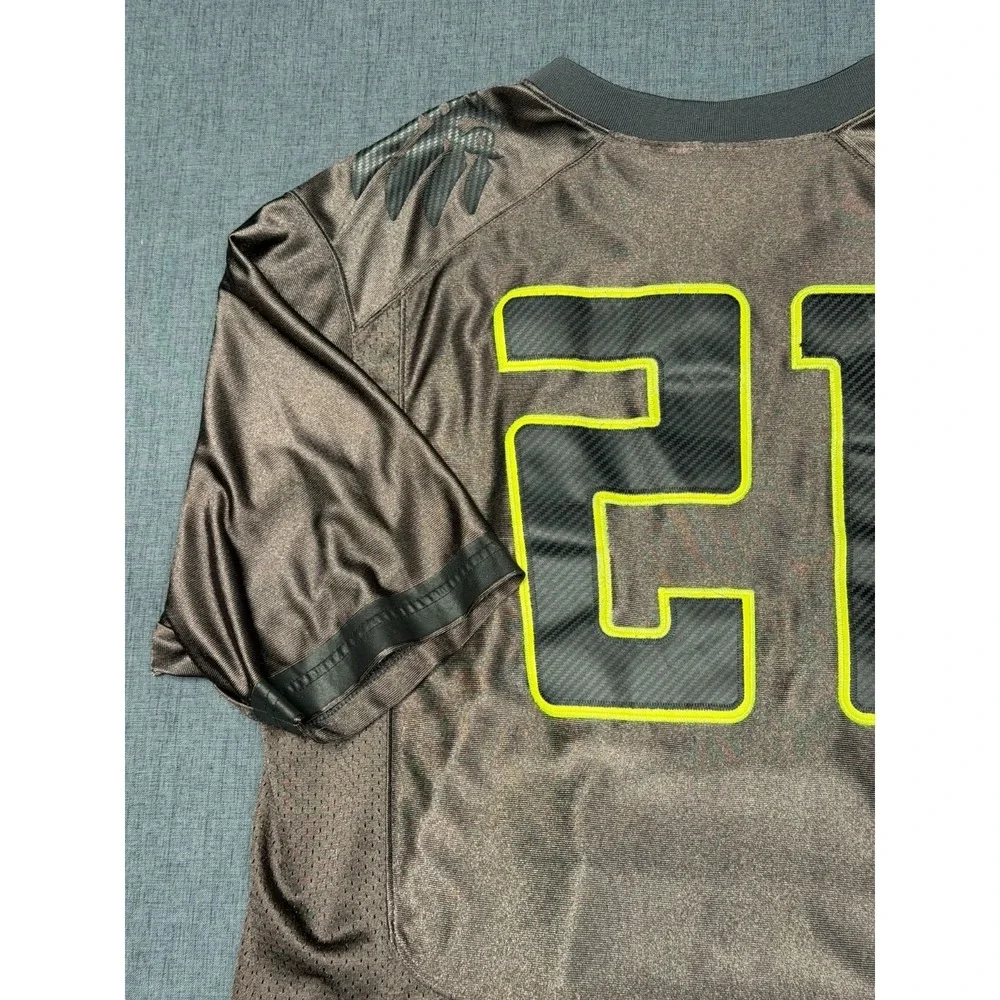 Nike Men's Black #21 Oregon Ducks Football‎ Jersey Size Large